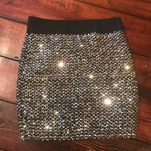 Forever 21 Sequin Skirt